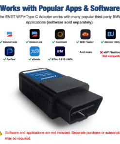 Dual Mode ENET WiFi + Type-C Adapter for BMW F/G/I Series & Toyota Supra - Image 4